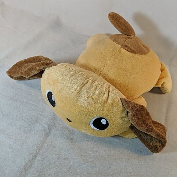 Gitzy Plush Dog Stuffed Toy Animal 12" Flat Tan Brown Puppy - Picture 2 of 11